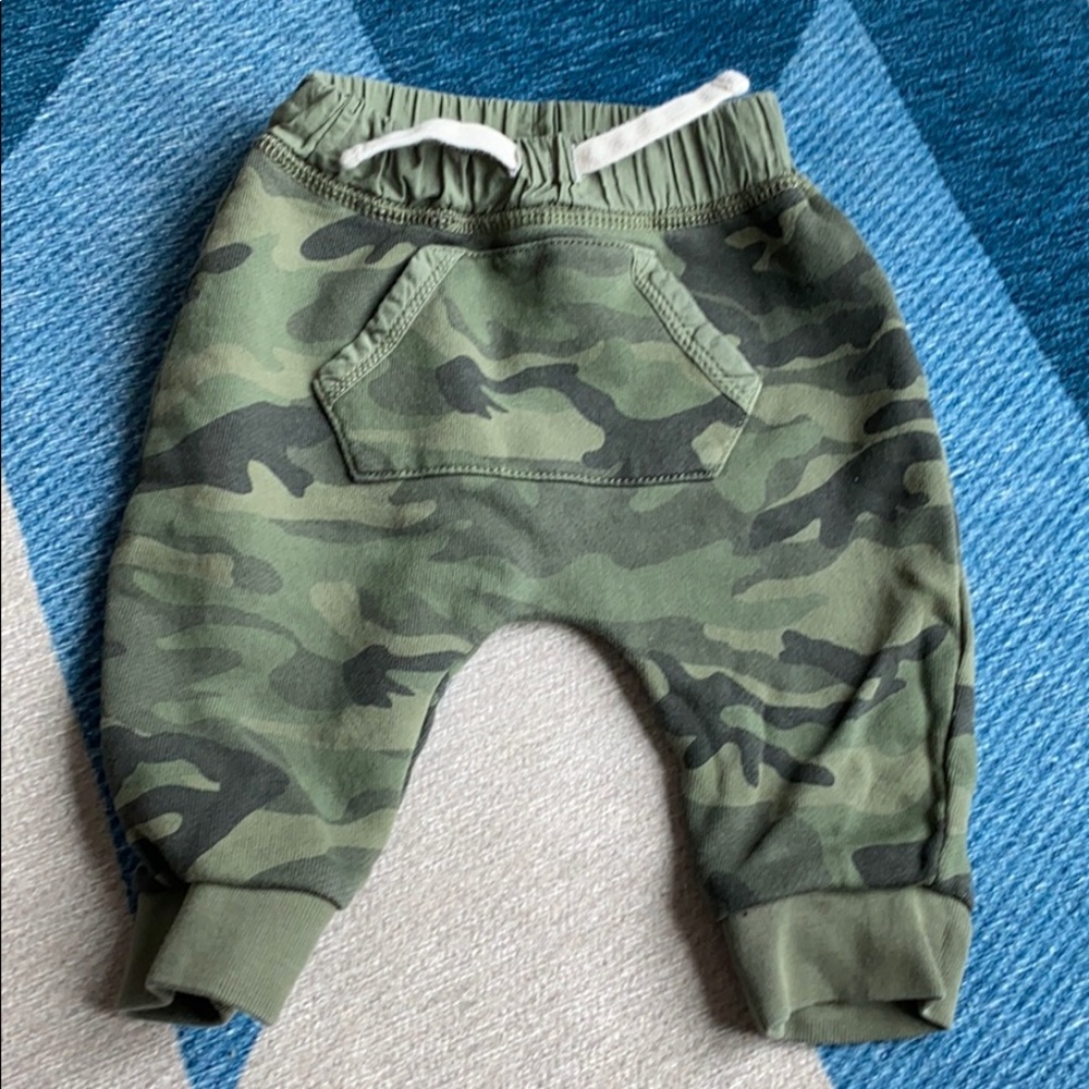 Baby Gap 3-6 month camo harem pants